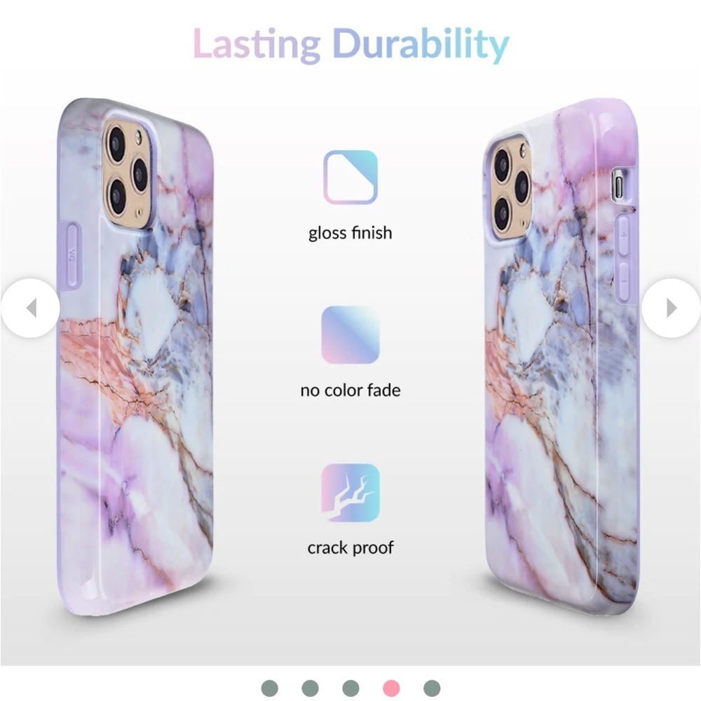 Velvet Caviar Protective Case iPhone 11 Pro Max in violet sky - Picture 6 of 7